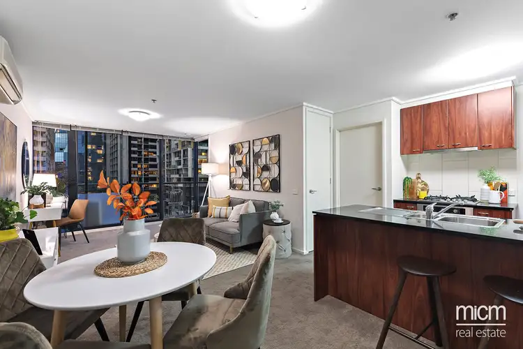 Second view of Homely apartment listing, 1907/668 Bourke Street, Melbourne VIC 3000