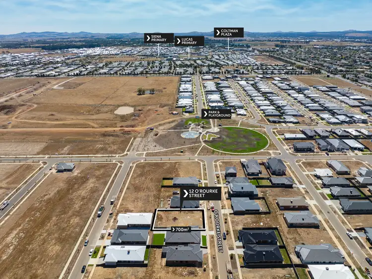 Third view of Homely land listing, 12 O'Rourke Street, Lucas VIC 3350