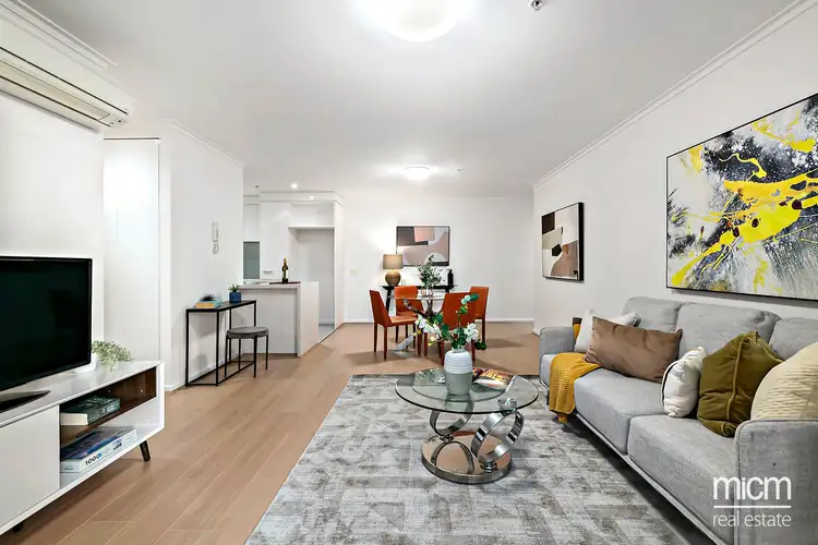 Second view of Homely apartment listing, 806/58 Jeffcott Street, West Melbourne VIC 3003