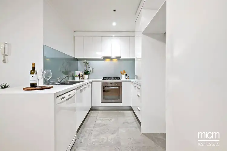 Third view of Homely apartment listing, 806/58 Jeffcott Street, West Melbourne VIC 3003