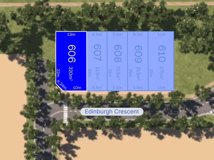 Second view of Homely land listing, LOT 606 Edinburgh Crescent, Oakden SA 5086