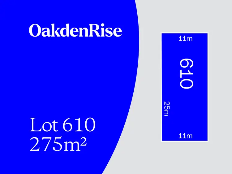 LOT 610 Edinburgh Crescent, Oakden SA 5086