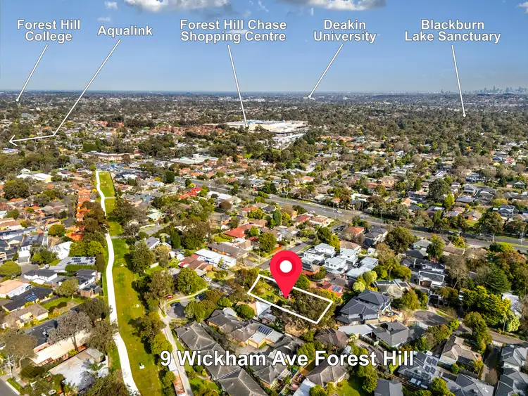 Second view of Homely land listing, 9 Wickham Avenue, Forest Hill VIC 3131
