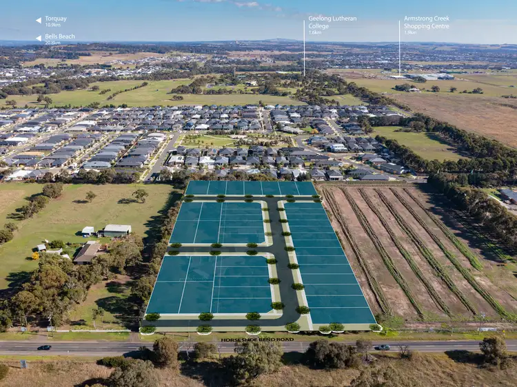 Third view of Homely land listing, LOT Lot 101, 430 Horseshoe Bend Road, Armstrong Creek VIC 3217
