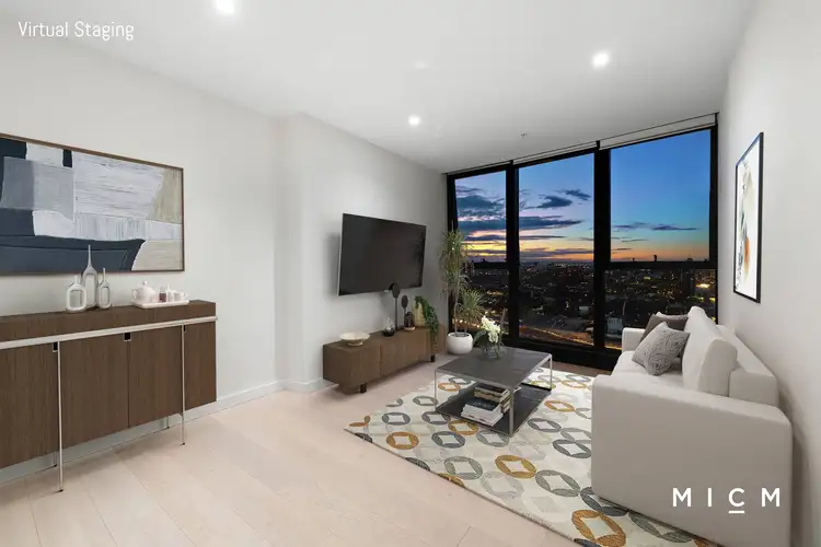 Second view of Homely apartment listing, 2203/157 ABeckett Street, Melbourne VIC 3000
