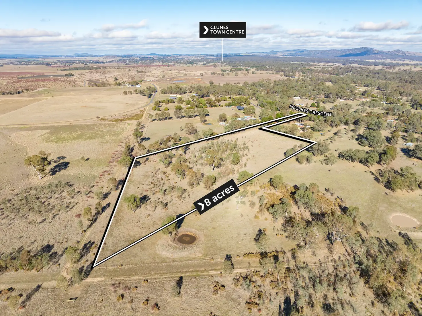Main view of Homely land listing, 30a Foulkes Crescent, Clunes VIC 3370
