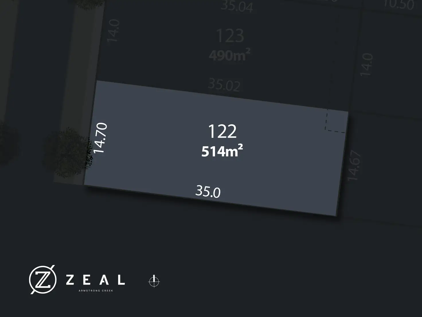 Main view of Homely land listing, LOT Lot 122, 430 Horseshoe Bend Road, Armstrong Creek VIC 3217
