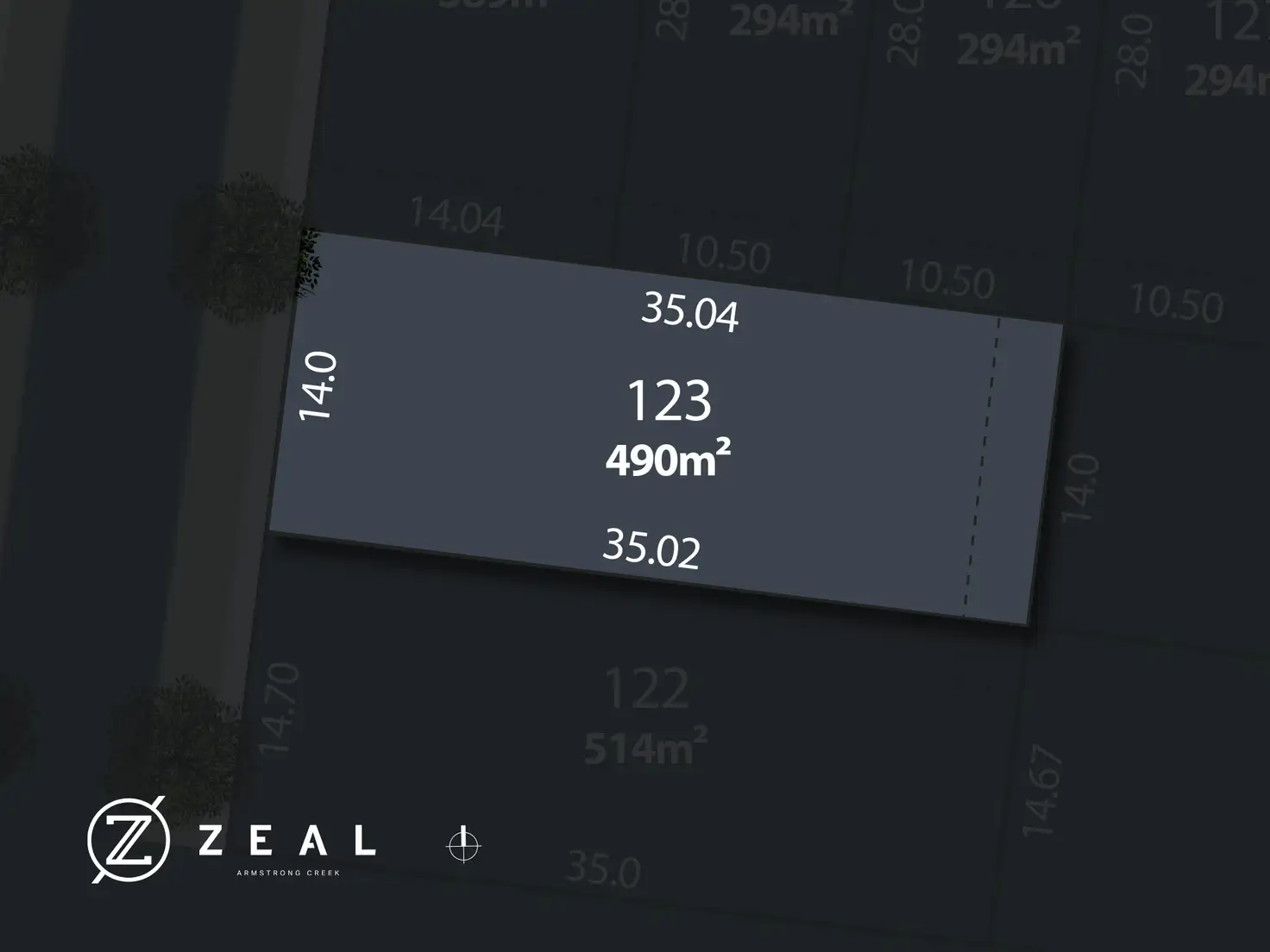 Main view of Homely land listing, LOT Lot 123, 430 Horseshoe Bend Road, Armstrong Creek VIC 3217