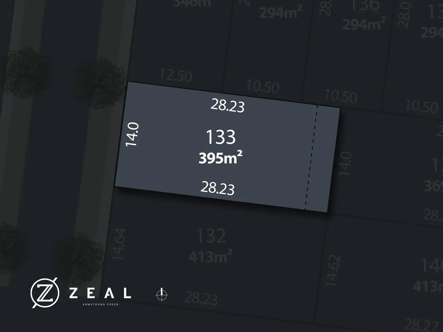 Main view of Homely land listing, LOT Lot 133, 430 Horseshoe Bend Road, Armstrong Creek VIC 3217