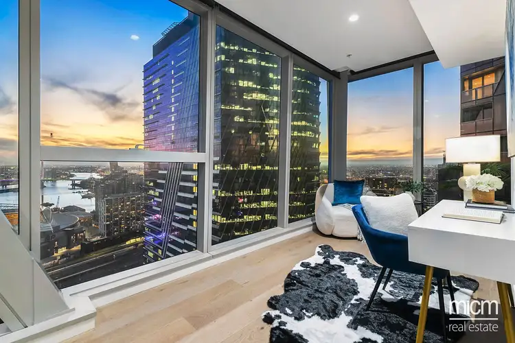 Second view of Homely apartment listing, 3303/260 Spencer Street, Melbourne VIC 3000