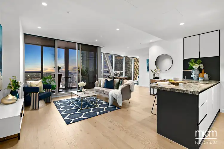 Third view of Homely apartment listing, 3303/260 Spencer Street, Melbourne VIC 3000
