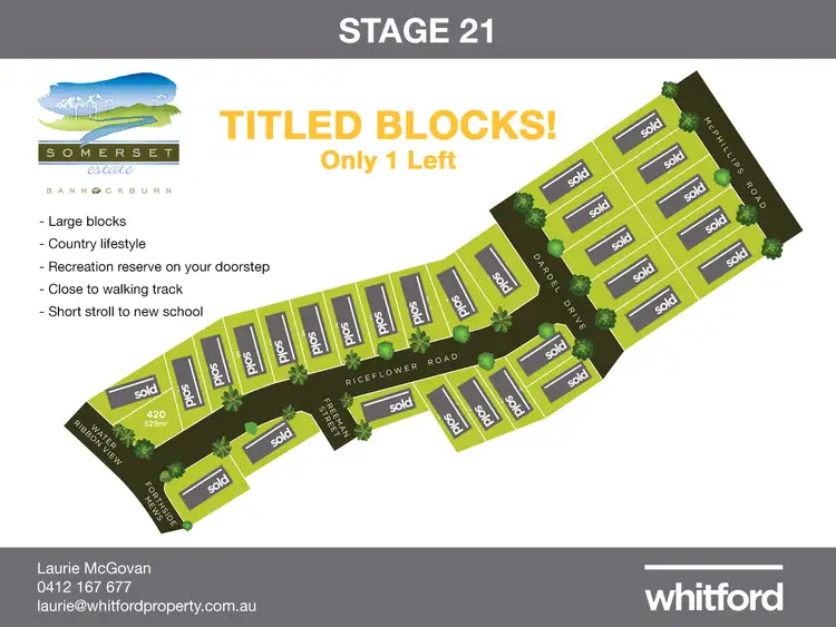 Main view of Homely land listing, Stage 21 Somerset Estate, Bannockburn VIC 3331