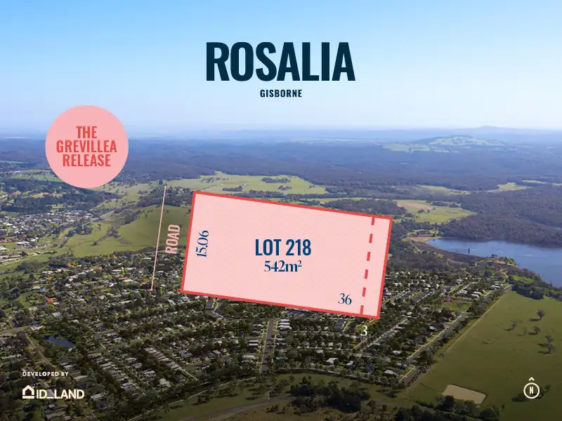 Main view of Homely land listing, LOT 218 Road 3 Road, Gisborne VIC 3437