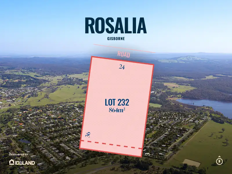 Main view of Homely land listing, LOT 232 Road 3 Road, Gisborne VIC 3437