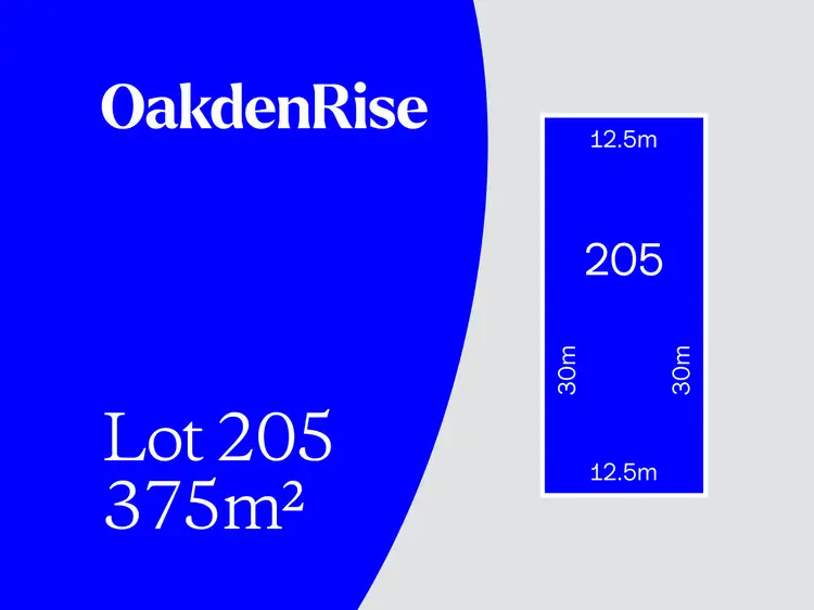 LOT 205 Oakden Avenue, Oakden SA 5086