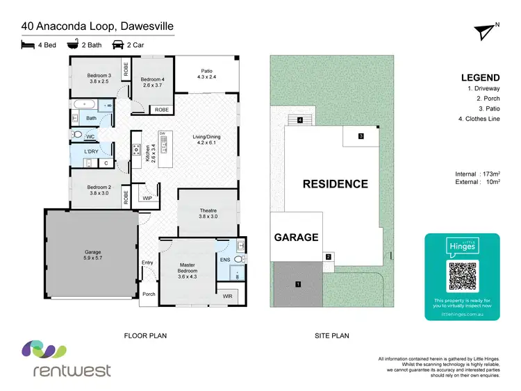 Second view of Homely house listing, 40 Anaconda Loop, Dawesville WA 6211
