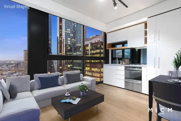 Third view of Homely apartment listing, 3302/315-321 La Trobe Street, Melbourne VIC 3000