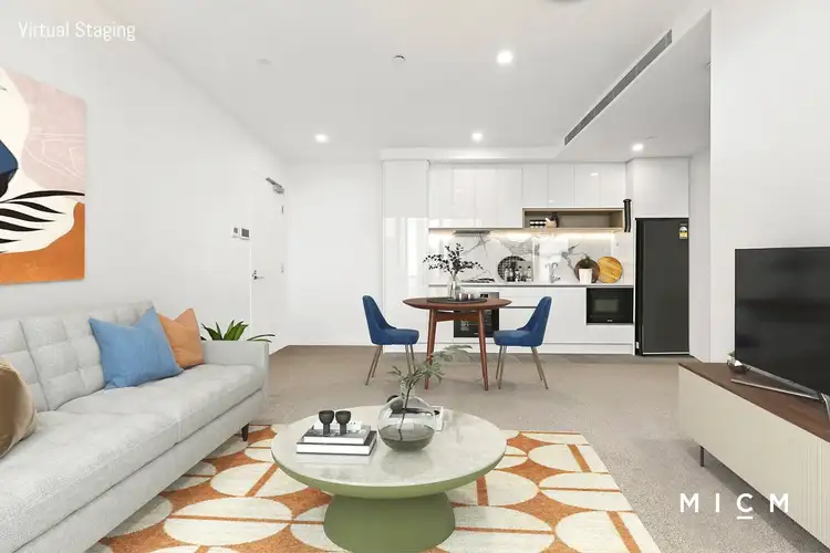 Second view of Homely apartment listing, 1901/408 Spencer Street, West Melbourne VIC 3003