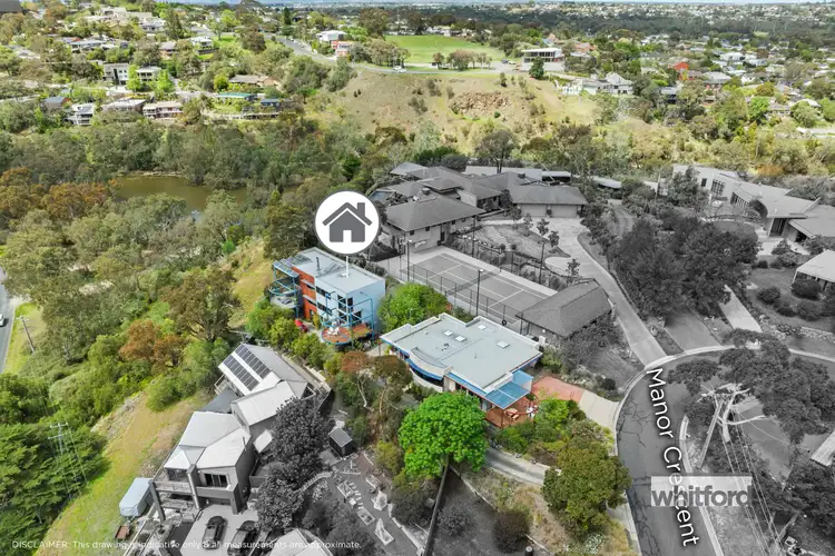 Main view of Homely townhouse listing, 2/1 Manor Crescent, Highton VIC 3216