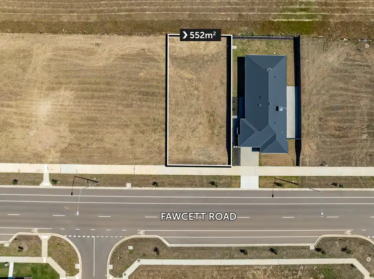 Second view of Homely land listing, 23 Fawcett Road, Lucas VIC 3350