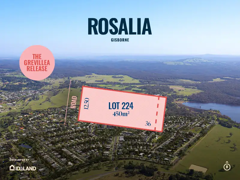 Main view of Homely land listing, LOT 224, 89 Ross Watt Road, Gisborne VIC 3437