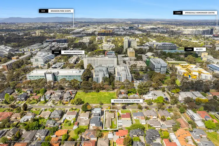 Fifth view of Homely house listing, 49 Beddoe Avenue, Clayton VIC 3168