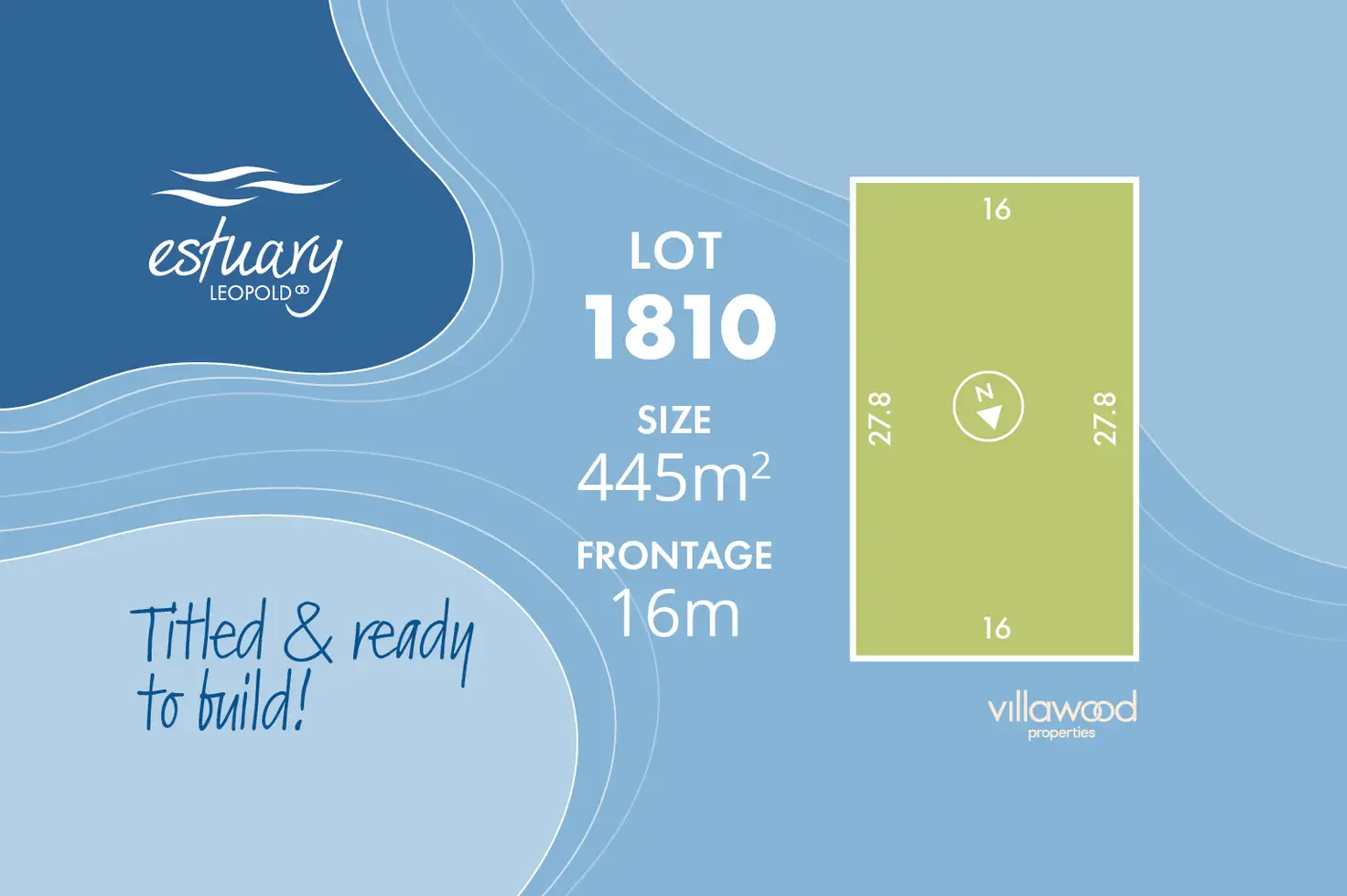Main view of Homely land listing, LOT 1810 Delmare Drive, Leopold VIC 3224