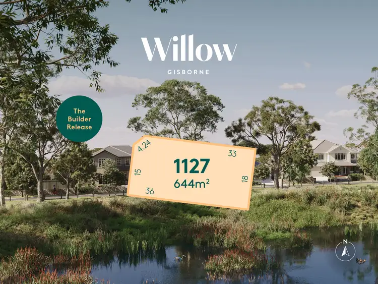 Main view of Homely land listing, LOT 1127 Tullamore Street, Gisborne VIC 3437