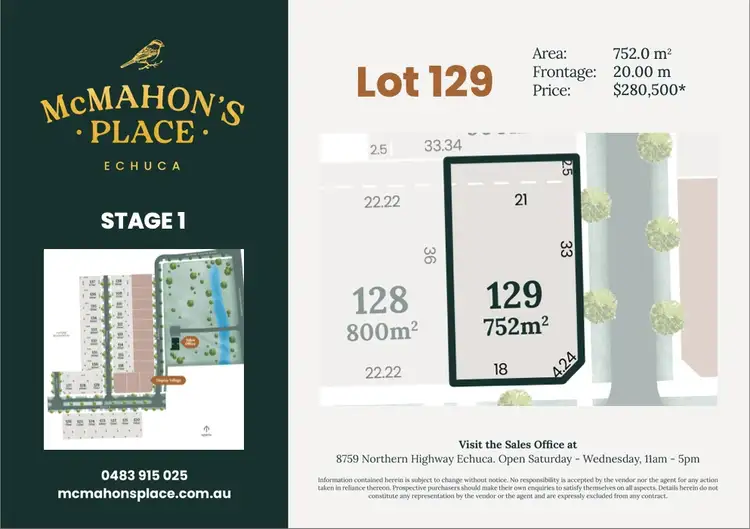 LOT 129 Road A Avenue, Echuca VIC 3564