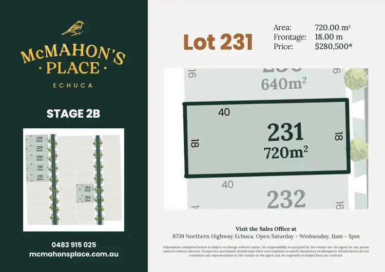 LOT 231 Road E, Echuca VIC 3564