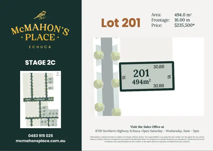 LOT 201 Road D Avenue, Echuca VIC 3564