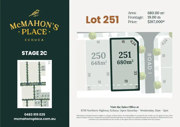 LOT 251 Road G Avenue, Echuca VIC 3564
