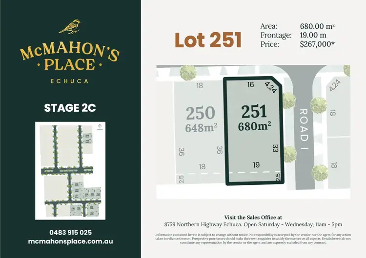 LOT 251 Road G Avenue, Echuca VIC 3564