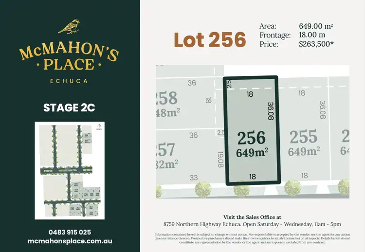 LOT 256 Road G Avenue, Echuca VIC 3564