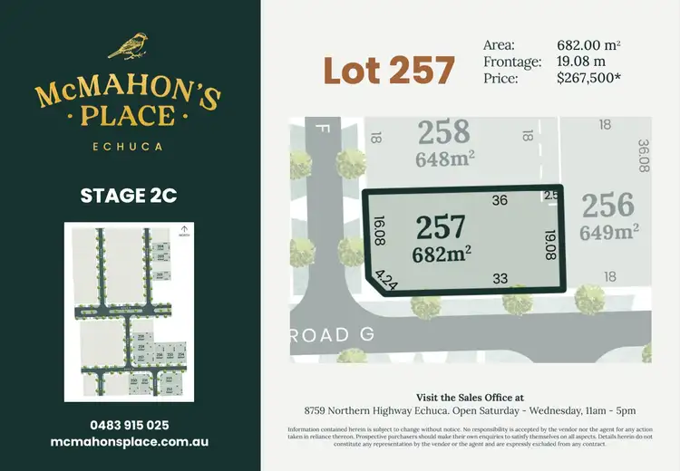 LOT 257 8759 Northern Highway Avenue, Echuca VIC 3564