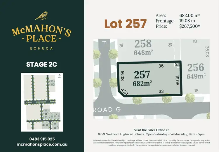 LOT 257 Road F Avenue, Echuca VIC 3564