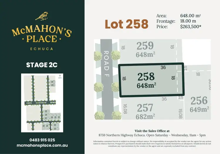 LOT 258 Road F Avenue, Echuca VIC 3564