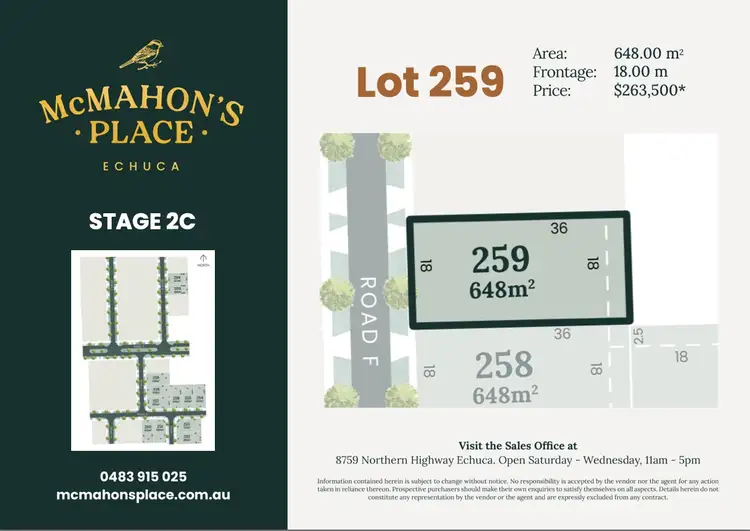 LOT 259 Road F Avenue, Echuca VIC 3564