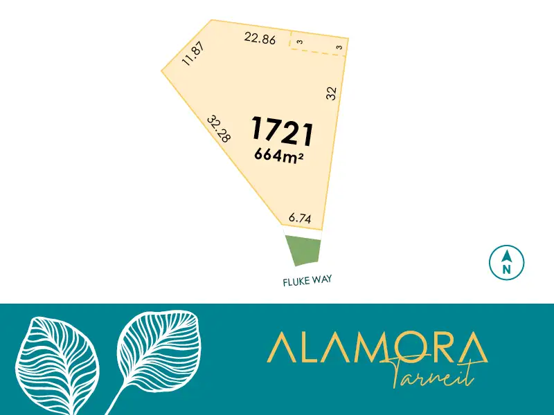 Main view of Homely land listing, LOT 1721 Fluke Way, Tarneit VIC 3029
