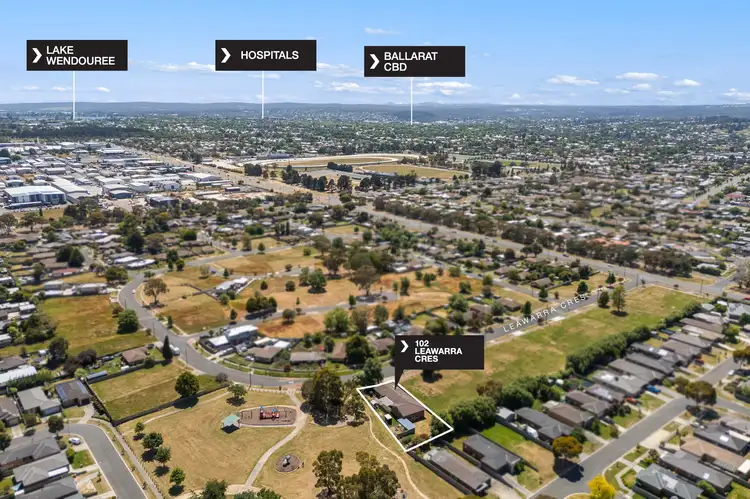 Main view of Homely house listing, 102 Leawarra Crescent, Delacombe VIC 3356