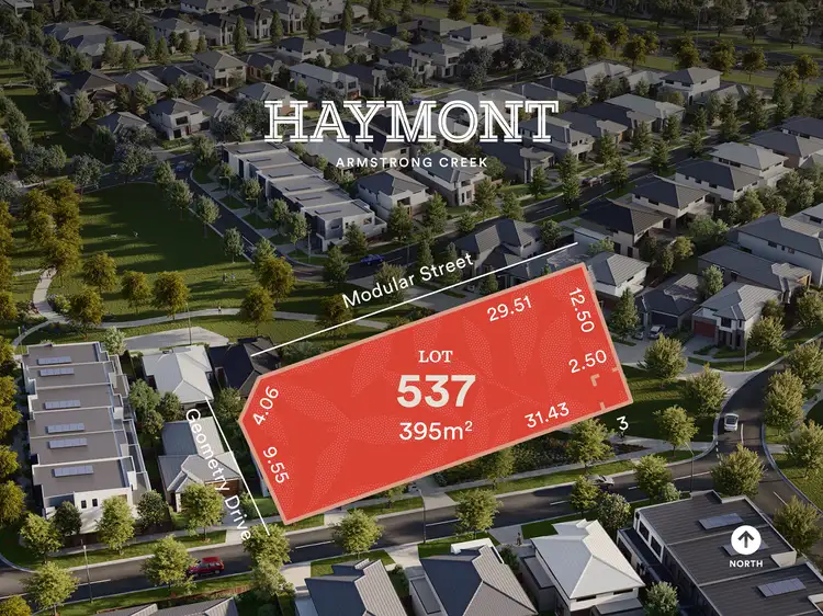 LOT 537 Divine Road, Armstrong Creek VIC 3217
