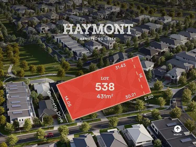 LOT 538 Divine Road, Armstrong Creek VIC 3217