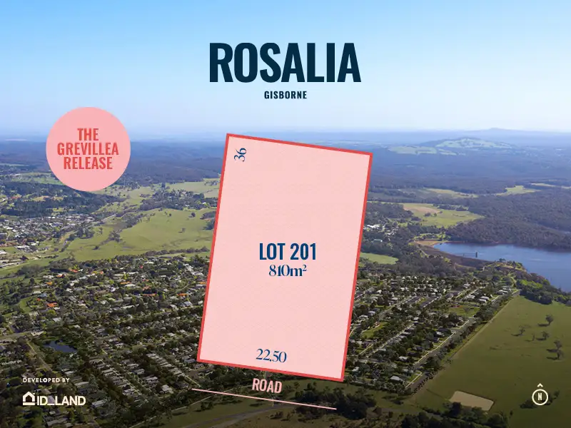 Main view of Homely land listing, 201 89 Ross Watt Road, Gisborne VIC 3437