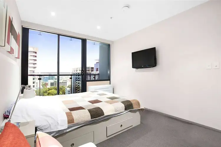 Second view of Homely apartment listing, 2411/181 ABeckett Street, Melbourne VIC 3000