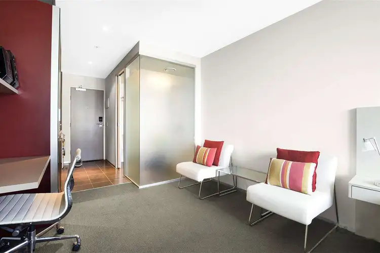 Third view of Homely apartment listing, 2411/181 ABeckett Street, Melbourne VIC 3000
