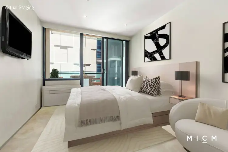 Third view of Homely apartment listing, 2110/181 ABeckett Street, Melbourne VIC 3000