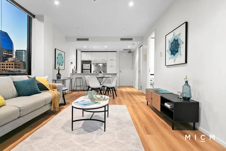 Third view of Homely apartment listing, 1403/225 Elizabeth Street, Melbourne VIC 3000