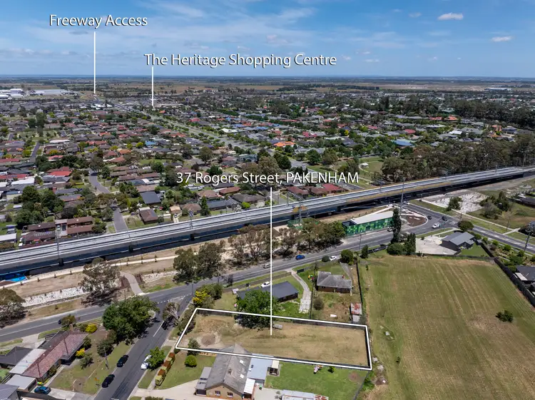 Main view of Homely land listing, 37 Rogers Street, Pakenham VIC 3810