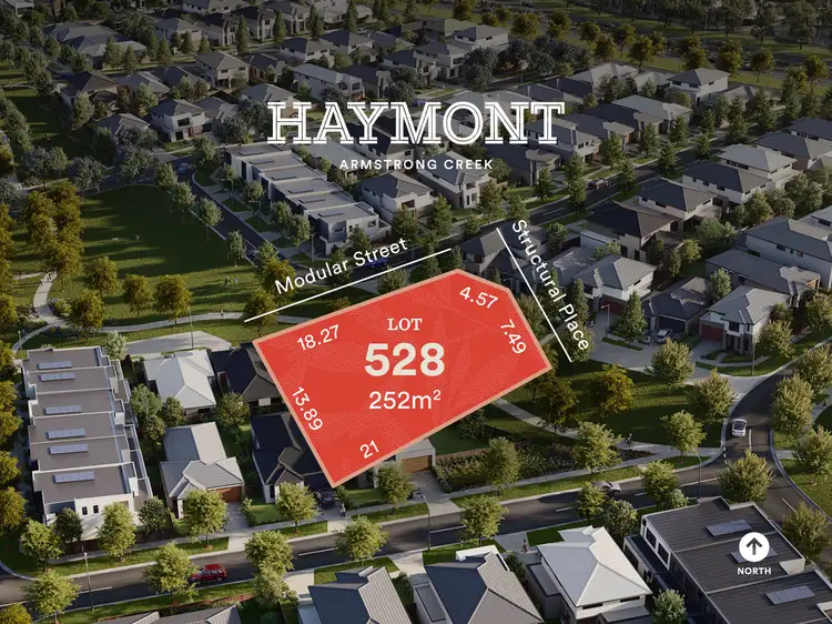 LOT 528 Structural Place, Armstrong Creek VIC 3217