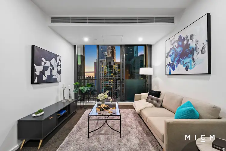Second view of Homely apartment listing, 3411/560 Lonsdale Street, Melbourne VIC 3000